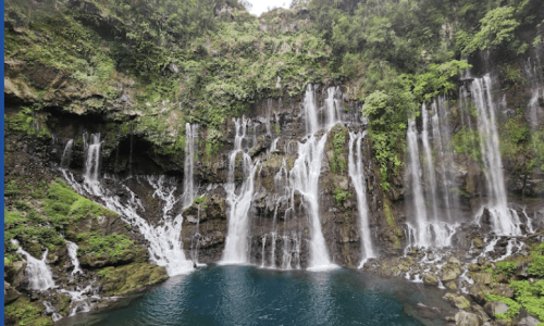 Cascade de grand galet_photo